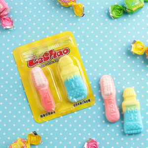 แปรงสีฟันเยลลี่ลูกกวาด<span class=keywords><strong>ฮา</strong></span>ลาแบบกำหนดเองโลโก้ OEM - Product Image 2