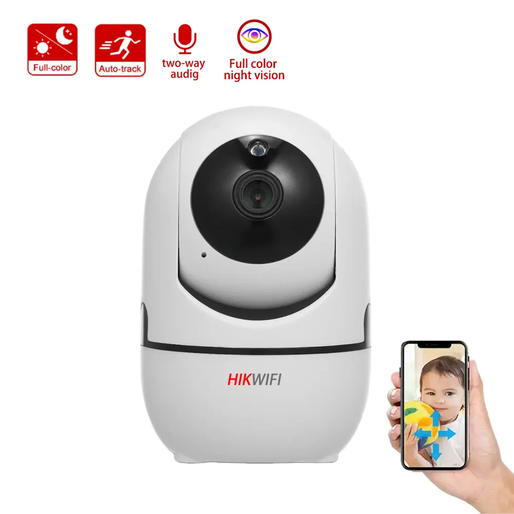 Migliore qualità FHD 1080P Wifi Pet Baby Monitor telecamera sorveglianza IP Baby Monitor Wireless Smart Tracking telecamere Wifi