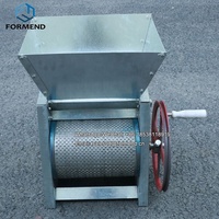 Décortiqueur de fèves de cacao en acier inoxydable/éplucheur de fèves de cacao de café/machine de décorticage de cacao