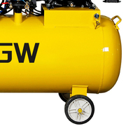 Compresseur d'air portable diesel 7,5 kW pour travaux extérieurs, petit marteau perforateur, gonflage des pneus
