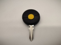 Coque de clé télécommande ABS à 1 bouton avec lame externe pour appareils intelligents Chine