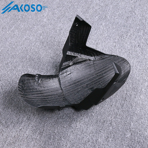 Guardabarros Delantero de Fibra de Carbono 3K para Motocicleta AKOSO, Compatible con <span class=keywords><strong>Kawasaki</strong></span> <span class=keywords><strong>Ninja</strong></span> H2 H2R <span class=keywords><strong>2015</strong></span>-2026 - Product Image 4