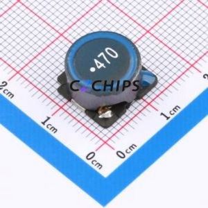 ตัวเหนี่ยวนำไฟฟ้าแบบ SMD รุ่น SMDRS1265-470N ขนาด 12.5x12.5 มม. ( ค่าความเหนี่ยวนำ: 47uH ) ( ความแม่นยำ: 30% กระแสไฟฟ้าที่กำหนด: 2.4A ) - Product Image 1