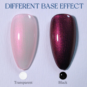Vernis Gel UV <span class=keywords><strong>Effet</strong></span> Œil de Chat 12ml Formule 3-en-1 Base Gelée Top Coat Sans Formaldéhyde 2 OZ Pour DIY à Domicile et Cadeaux |   Sugar Cat - Product Image 4