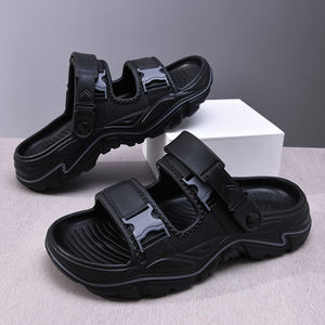 Sportsandalen Voor Heren, Verstelbare Bandjes, Dikke Zool, Antislip, Comfortabel Voor Buiten En Op Het Strand - Product Image 5