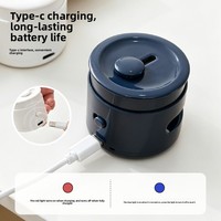 Scelleuse et coupe-sac mini 2-en-1 magnétique rechargeable par USB pour conserver les chips, les snacks et les fruits frais, portable pour la maison, les voyages et le camping