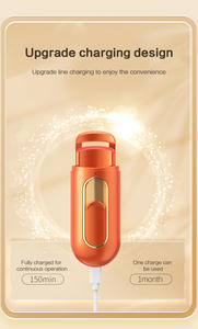 24-Hour Long Lasting <b>Electric</b> Heated Mini Eyelash Curler Flexible Silicone <b>Pad</b> for Women - Product Image 6