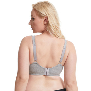 Reggiseno in Cotone Stampato da Donna, Reggiseno Grande con Ferretto, Sujetador Floreale a Copertura Totale, Soutien-gorge Grande Taille Ultra Sottile, Reggiseno Taglie Forti - Product Image 6