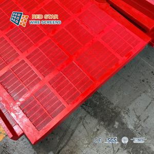 Grilles linéaires haute performance en polyuréthane de 50 mm à fentes allongées, bonne <span class=keywords><strong>élasticité</strong></span>, certifiées ISO CE, pour <span class=keywords><strong>matériaux</strong></span> concassés - Product Image 4