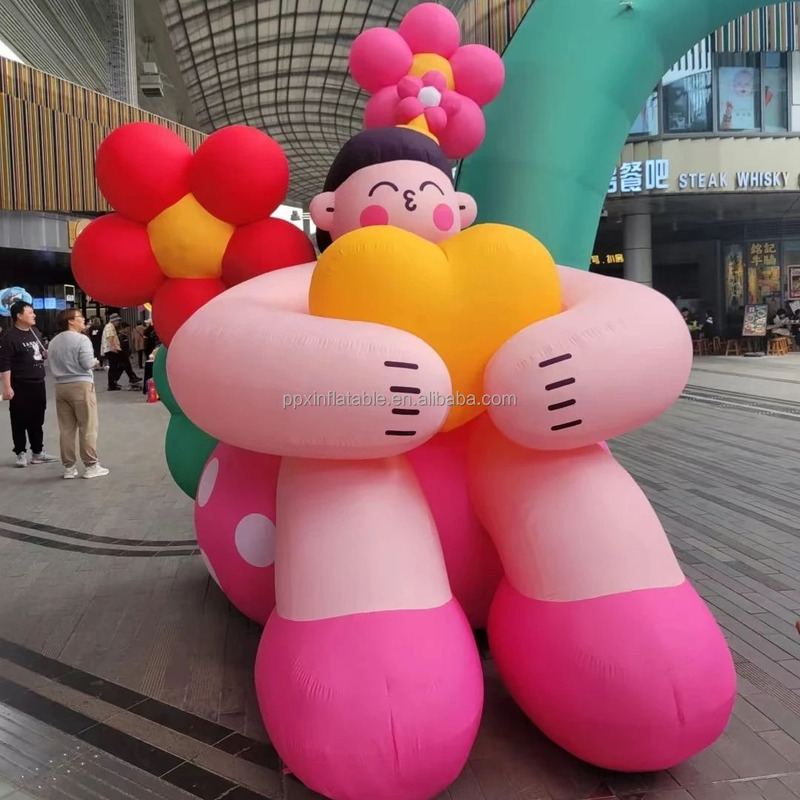 Customized advertising promotion inflatable character cartoon