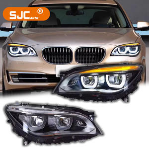 Faros Delanteros LED SJC para <span class=keywords><strong>BMW</strong></span> Serie 7 <span class=keywords><strong>M7</strong></span> F01 F02 730i 735i 740i 2013-2015, Conjunto de Faros DRL de Alta Calidad, Listos para Instalar - Product Image 1