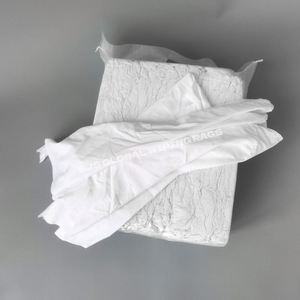 Chiffons en coton industriels pour le nettoyage, chiffons blancs en coton 100% absorbants pour le nettoyage industriel - Product Image 1