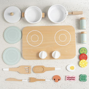 Set Giocattolo <span class=keywords><strong>Cucina</strong></span> in <span class=keywords><strong>Legno</strong></span> <span class=keywords><strong>Montessori</strong></span> per <span class=keywords><strong>Bambini</strong></span>, Giochi Educativi di Ruolo con Utensili da <span class=keywords><strong>Cucina</strong></span> per Ragazzi e Ragazze - Product Image 5