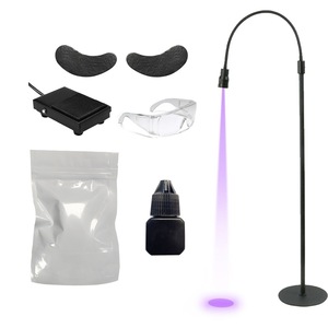 UV LED Eyelash <b>Extension</b> Light System Fast Curing Dual LED Lash <b>Nail</b> Glue Salon Tool - Product Image 1