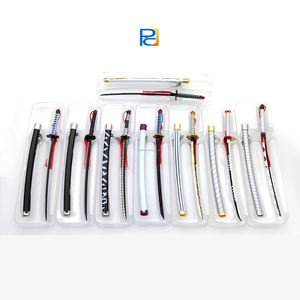 Raw-HX alliage de zinc <span class=keywords><strong>Mini</strong></span> épée Anime jouet <span class=keywords><strong>Katana</strong></span> Pop up porte-clés porte-clés en métal pour One Piece <span class=keywords><strong>Demon</strong></span> <span class=keywords><strong>Slayer</strong></span> - Product Image 2