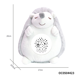 Musical calmante bebé erizo de <span class=keywords><strong>peluche</strong></span> de juguete de <span class=keywords><strong>peluche</strong></span> largo suave animal de <span class=keywords><strong>peluche</strong></span> <span class=keywords><strong>para</strong></span> <span class=keywords><strong>dormir</strong></span> <span class=keywords><strong>con</strong></span> <span class=keywords><strong>luz</strong></span> de proyección - Product Image 5