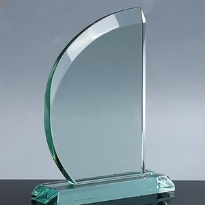 पेशेवर आपूर्ति कारखाने थोक के 9 खाली क्रिस्टल ट्रॉफी कस्टम 3 डी लेजर उत्कीर्ण क्रिस्टल ग्लास ट्रॉफी - Product Image 2