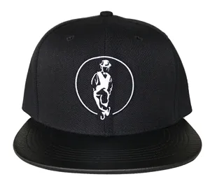Chapeaux à rabat avec logo métallique, chapeaux à bord en cuir, casquettes de sport, chapeau hawaïen - Product Image 1