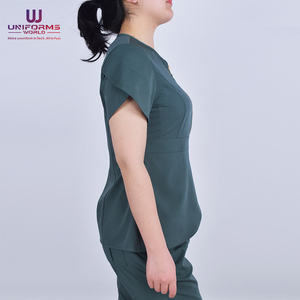 Uniformes médicos personalizados para mujeres, Tops de Hospital, superventas - Product Image 4