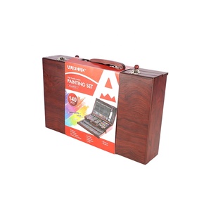 AUREUO 140 en 1 Crayons Pastels à l'huile Crayons <span class=keywords><strong>de</strong></span> <span class=keywords><strong>couleur</strong></span> Comprimés d'aquarelle Ensemble <span class=keywords><strong>de</strong></span> peinture d'artiste <span class=keywords><strong>de</strong></span> haute qualité - Product Image 2