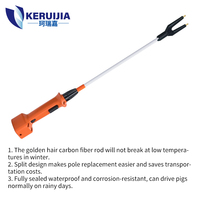 Nouveau fouet électrique KERUIJIA pour porcs, vaches et bovins, modèle 93 cm, en plastique PP, à bas prix, pour l'élevage porcin, composants essentiels