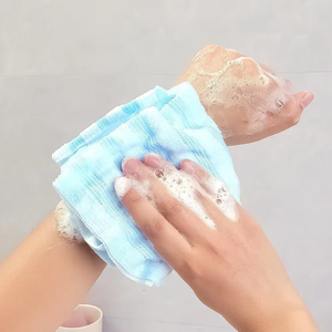 Toallas exfoliantes para ducha, toalla de baño de nailon de doble efecto, paño de frotamiento japonés para la espalda y el cuerpo, accesorios de baño - Product Image 5