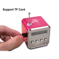 Nouveautés 2021, mini haut-parleur portable d'extérieur avec radio FM pour TV, téléphone, ordinateur portable, prise en charge USB, lecteur MP3 TF