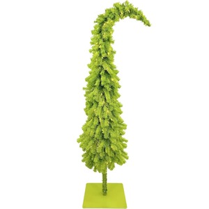 Kerst Decoratie Benodigdheden Cadeau Voor Nieuw Jaar Kunstmatige 5ft Groene <span class=keywords><strong>Grinch</strong></span> Kerstboom Voor Thuis Office Party Decor - Product Image 2