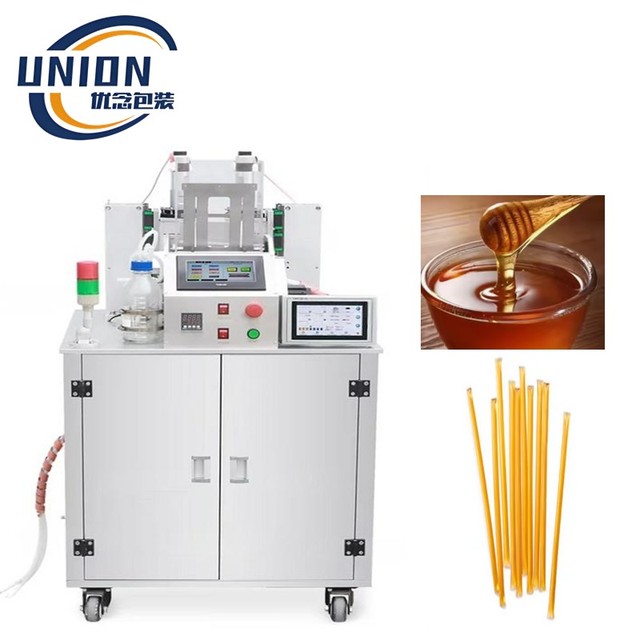 Automatic Honey Semen Drinking Straw Tube Filling and Sealing Machine