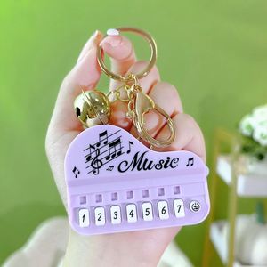 Factory Children Kids Gifts Mini <b>Small</b> <b>Game</b> Toy Key Chain Mental Keyring Plastic Creative Cute Music Piano Keychain Custom - Product Image 5