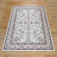 Tapis persans 3D à poils coupés floraux, antidérapants, écologiques, en polyester imprimé, haute densité, fabriqués à la machine, pour la maison, la salle de prière, le couloir, grand format