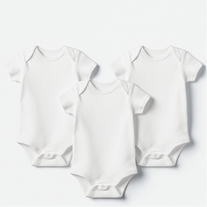 Combinaison pour bébé nouveau-né en coton biologique 100% GOTS <span class=keywords><strong>OKEO</strong></span> TEX, manches courtes, écologique, anti-boulochage, barboteuse pour bébé - Product Image 4