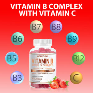 Vegan Adulto Vitamina B Complesso Gummy Candy prodotto di bellezza per adolescenti in polvere compresse forme di dosaggio sicuro per neonati donne in gravidanza - Product Image 3