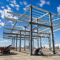 Taller de Fábrica de Estructuras de Acero Prefabricadas, Edificio de Almacén Industrial de Acero de Gran Envergadura Personalizado