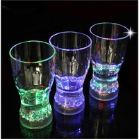 Verres Lumineux à LED en Acrylique Clignotant, Vaisselle de Bar pour Cola, Bière et Fêtes