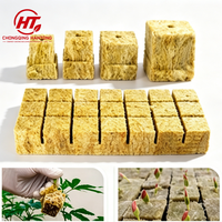 Mineral Wool Grow Cubes Hydroponic Mineral Wool for Plant Propagation Tomato Growing Stone Wool Farm Agricultural Grow Cubes