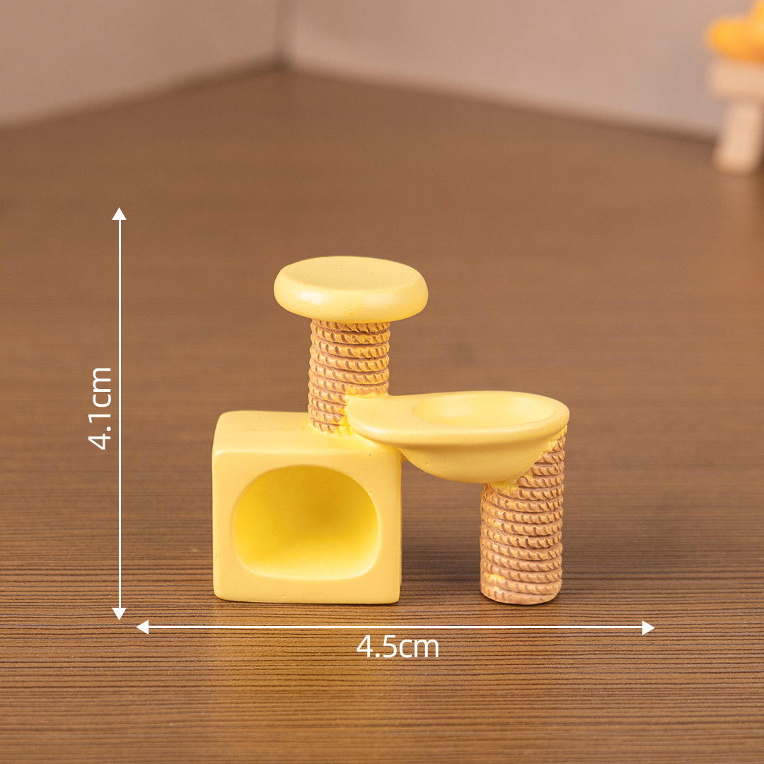 N. 3 struttura per arrampicata gatto letto gatto