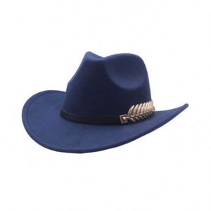 Chapeau Fedora Jazz en Feutre de Haute Qualité pour Hommes, Bord de 6 cm, avec Accessoires en Os de Poisson – Vente en Gros - Product Image 2