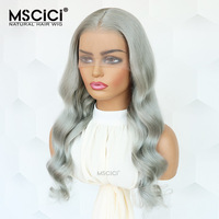 Perruque Lace Front en Cheveux Européens Prête à l'Expédition avec Bande Élastique Réglable, Texture Douce et Lisse, Densité Naturelle