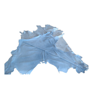 Cuir bleu humide fendu avec une épaisseur uniforme pour les composants de gants de précision, les pièces de chaussures et les applications techniques - Product Image 1