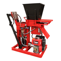 Petite Machine à Briques Manuelle, Machine à Blocs en Argile Autobloquants
