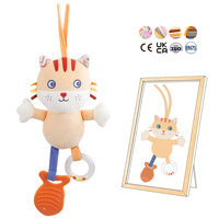Tempat tidur kucing kartun grosir, mainan boneka, gantungan kereta bayi, tempat tidur bayi, dan bantalan gigit bayi dari produsen