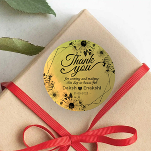 Holographic vàng 2 ''vòng tròn vòng trực tiếp nhiệt nhãn cuộn có thể in không thấm nước dán logo - Product Image 5