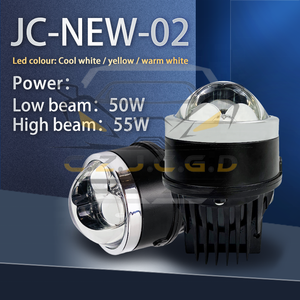 Bán Buôn Đèn Sương Mù Cho Xe 3 Inch Chiếu LED Đèn Sương Mù Ống Kính Máy Chiếu Màu Kép Trắng & Vàng Xe Trang Bị Thêm Ánh Sáng - Product Image 2