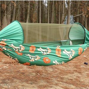 Amaca moderna apertura automatica all'aperto con zanzariera in tessuto Anti-ribaltamento per campeggio e picnic Design pieghevole - Product Image 4