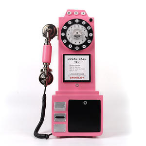 Luxe enregistreur vocal mariage antique téléphone audio livre d'or stand - Product Image 5