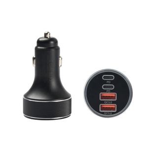 <span class=keywords><strong>Chargeur</strong></span> de voiture HNT 90W USB 2A2C à charge rapide 12-24V universel pour allume-cigare, pour iPhone, téléphone <span class=keywords><strong>portable</strong></span>, <span class=keywords><strong>chargeur</strong></span> de voiture rapide <span class=keywords><strong>portable</strong></span> - Product Image 3