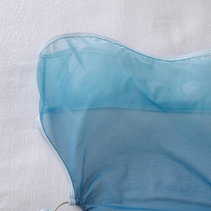 BOON Nuevo Estilo Europeo Americano Transfronterizo, Lencería Erótica Pura de Malla Transparente, Sin Tirantes, Cuello Halter, Espalda Descubierta, Ajustada al Cuerpo, Sexy - Product Image 4