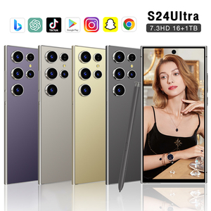 2025 S24 Ultra 7 pulgadas Android 5G <span class=keywords><strong>Smartphone</strong></span> Nuevo Dual SIM 16GB RAM MTK Procesador 65W Carga rápida 512GB ROM Global a prueba de golpes - Product Image 3