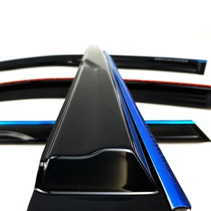 Car Accessories Side Door Window Sun Rain Visor Wind Vent Guards Deflectors for Toyota <strong>Corolla</strong> <strong>Hatch</strong> 12-5/2018 - Product Image 5